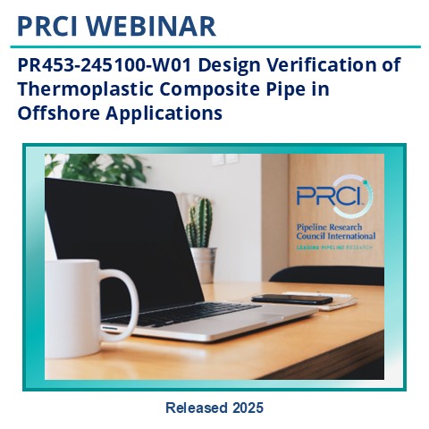 PR453-245100-W01 Design Verification of Thermoplastic Composite Pipe in Offshore Applications