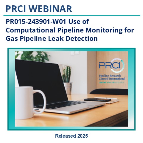PR015-243901-W01 Use of Computational Pipeline Monitoring for Gas Pipeline Leak Detection