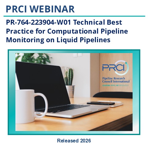 PR-764-223904-W01 Technical Best Practice for Computational Pipeline Monitoring on Liquid Pipelines 