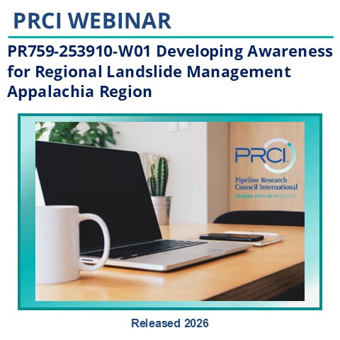 PR759-253910-W01 Developing Awareness for Regional Landslide Management Appalachia Region